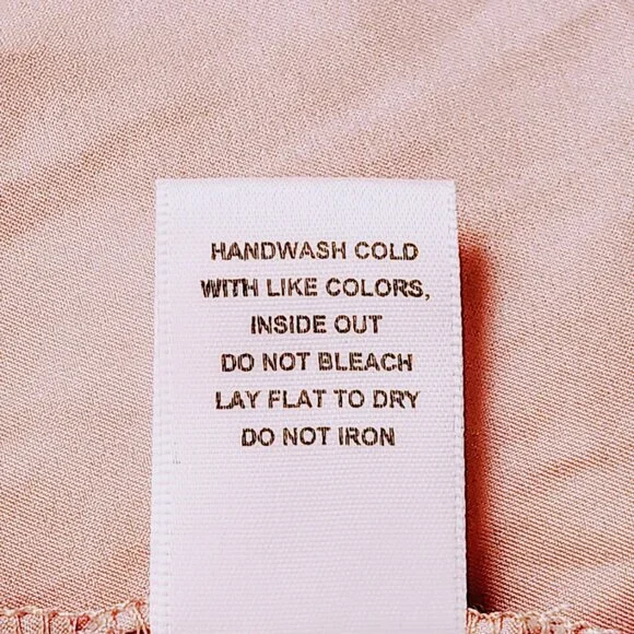 Cozy Rozy Dusty Rose color Slip Dress Chemise Pajama Nighty Sz L (8-10) Silky - Picture 6 of 10